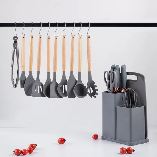Silicone Spoon Set 19 pieces